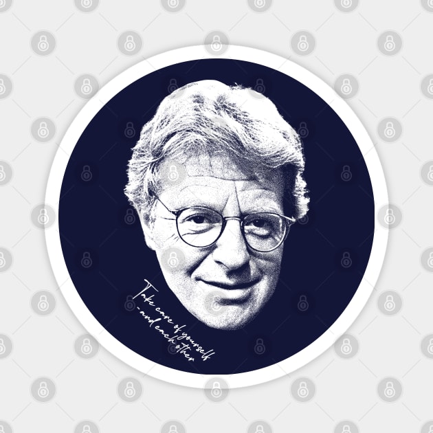 Jerry Springer Retro Fan Design Magnet by DankFutura